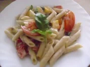 Bunter Nudelsalat mit Thunfisch - Rezept