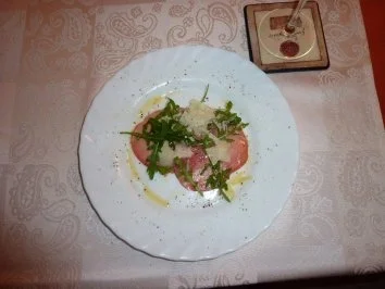 Puten-Brust-Carpaccio - Rezept