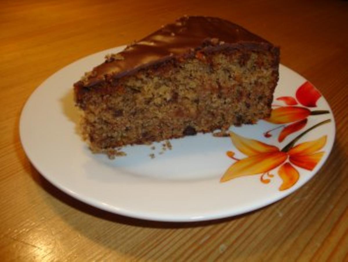 Bananen-Schokoladen-Kuchen - Rezept