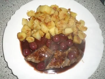 Schwein badet in SchoKafKi-Soße - Rezept