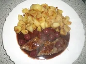 Schwein badet in SchoKafKi-Soße - Rezept