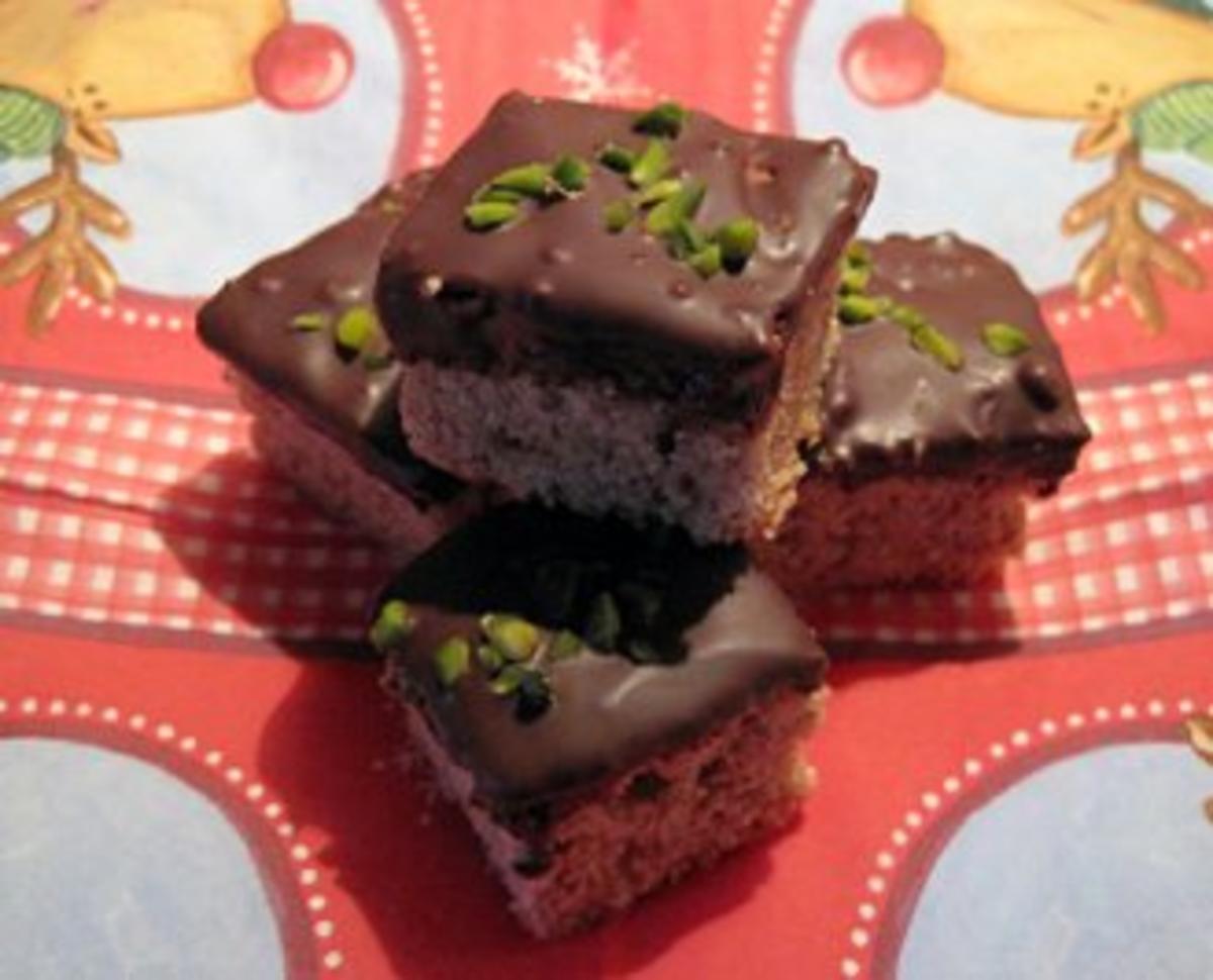 Honiglebkuchen mit Schokoglasur - Rezept - kochbar.de