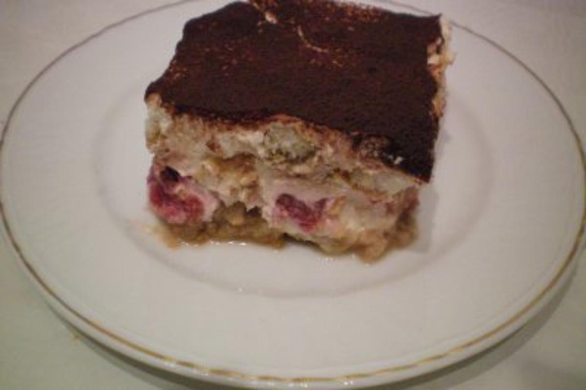 Tiramisu mit Kirschen - Rezept von adinap80