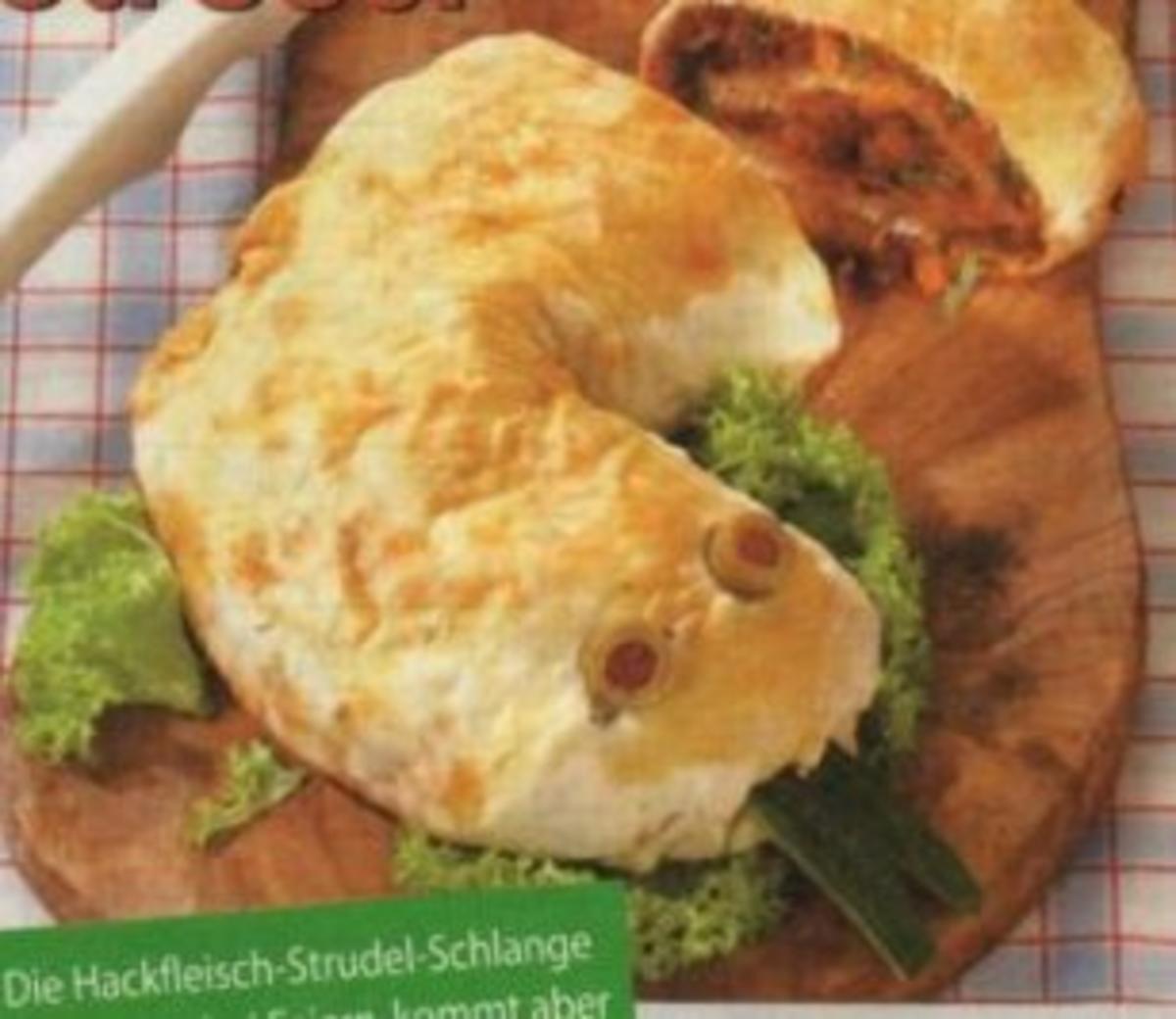 Hackfleisch-Strudel-Schlange - Rezept mit Bild - kochbar.de