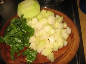 Suppe: Hellgrünes Kohlrabi Süppchen! - Rezept - Bild Nr. 10