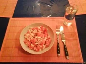 Salat: Tomaten-Schafskäsesalat - Rezept