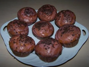 Rezept: Marzipan-Kirsch-Muffins Marzipan-Kirsch-Muffins - Rezept