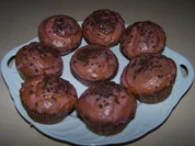 Marzipan-Kirsch-Muffins - Rezept