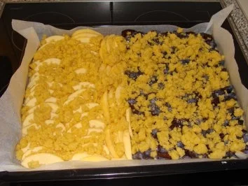 Apfel-Zwetschen Kuchen - Rezept - Bild Nr. 2