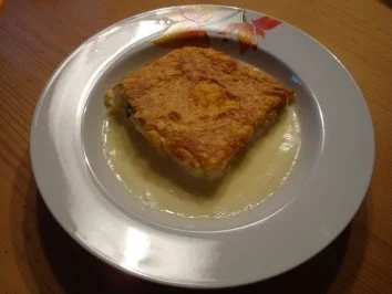 Rezept: Gebackener Milchreis mit Äpfeln und Rosinen Bild Nr. 2 Gebackener Milchreis mit Äpfeln und Rosinen - Rezept - Bild Nr. 2