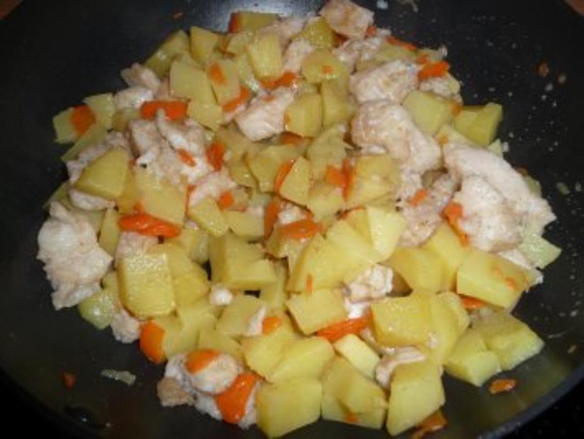 Bratkartoffel - Fisch - Pfanne - Rezept - Bild Nr. 3