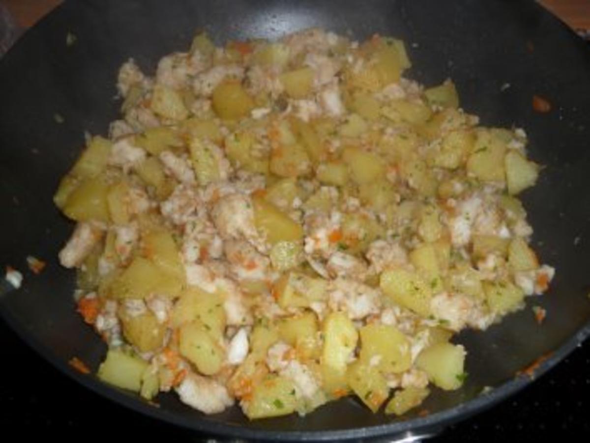 Bratkartoffel - Fisch - Pfanne - Rezept