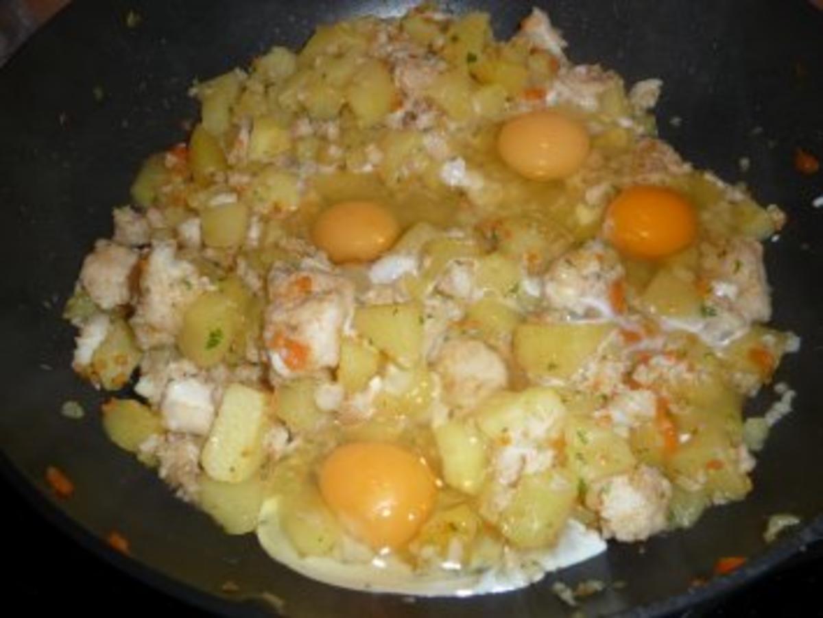 Bratkartoffel - Fisch - Pfanne - Rezept - Bild Nr. 2