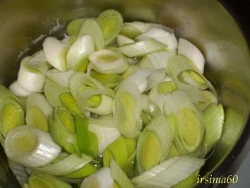  Porree mit Kasseler in Käsesoße - Rezept - Bild Nr. 3