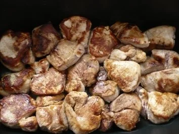 Rezept: Filet mit Zwiebelrahmsoße Bild Nr. 3 Filet mit Zwiebelrahmsoße - Rezept - Bild Nr. 3