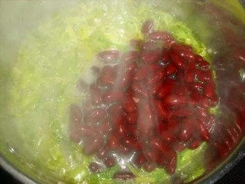 Hähnchenfilets mit pikantem Reis - Rezept - Bild Nr. 4