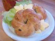 Röstzwiebel-Schinkenkränze - Rezept