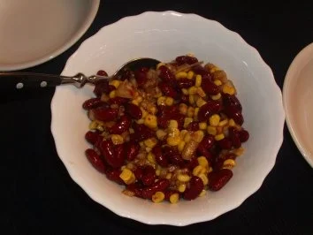 Salate: Rote Bohnen - Mais - Salat - Rezept