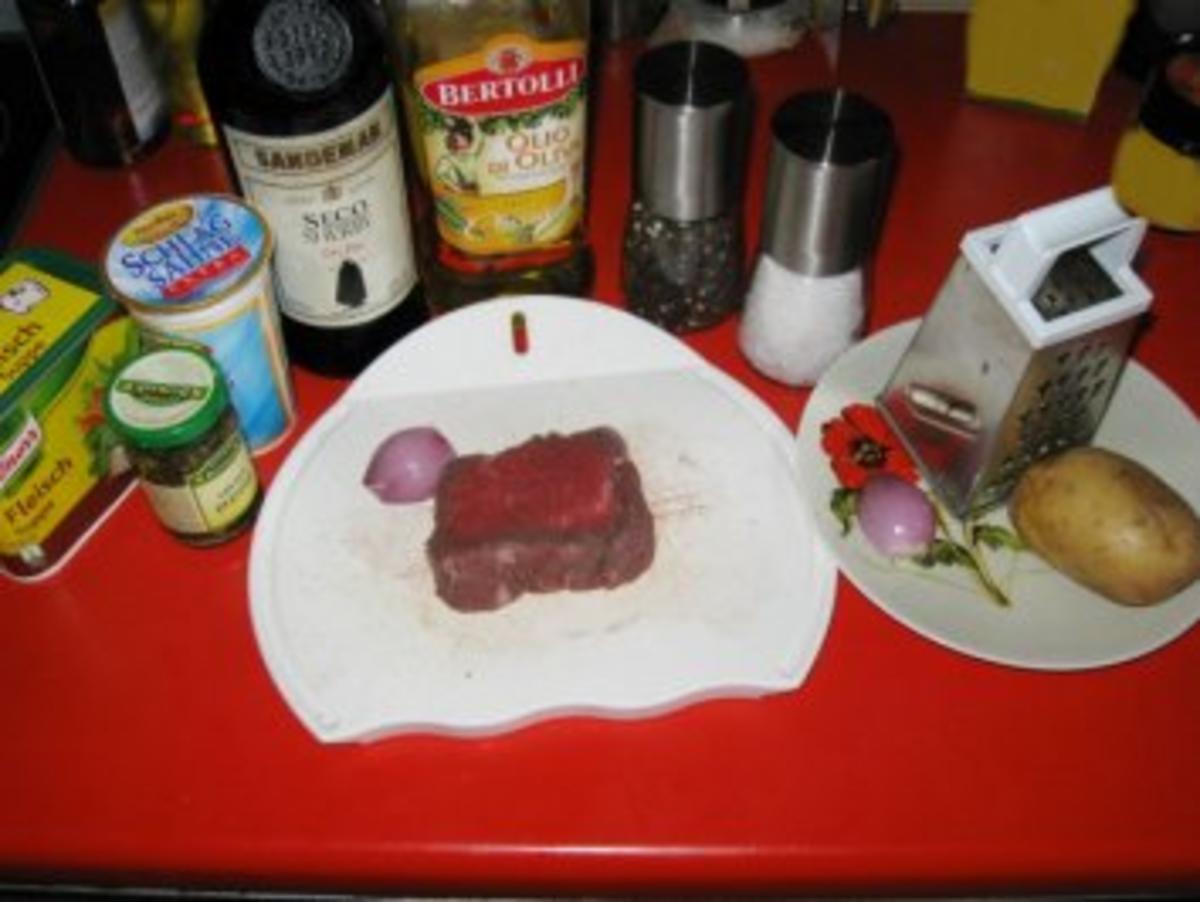 Pfefferrahm-Steak mit Rösti - Rezept - Bild Nr. 2