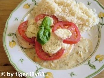 Hähnchenschnitzel "Italia" - Rezept