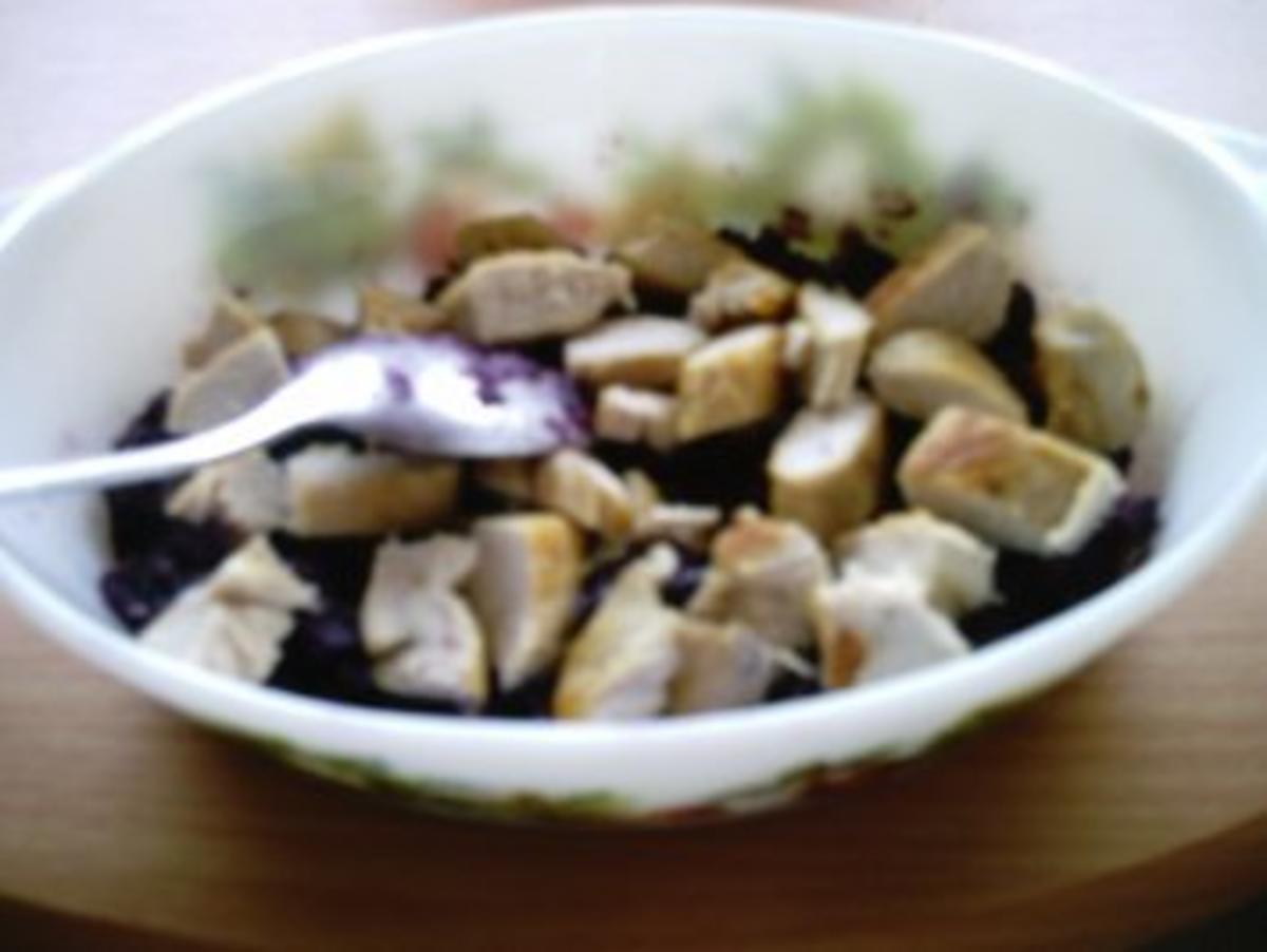 Auflauf:  mit Rotkohl, Hähnchenbrust und Kartoffeln - Rezept - Bild Nr. 3