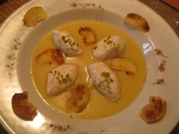 Apfelsüppchen mit Cidre - Rezept