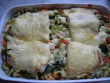 Rezept: Kartoffel -Fischgericht gratiniert Kartoffel -Fischgericht gratiniert - Rezept