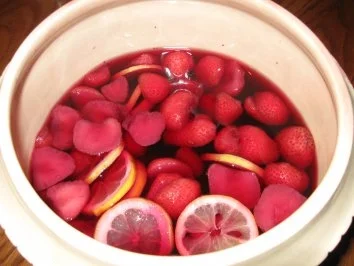 Rezept: Sangria Bowle Sangria Bowle - Rezept