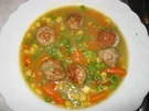 Kartoffel-Suppe mit  grobe Bratwurst - Rezept