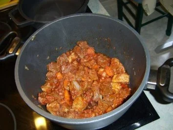 Rezept: Barolofleischtopf mit Fussili und Schwarzwurzelgemüse Bild Nr. 8 Barolofleischtopf mit Fussili und Schwarzwurzelgemüse - Rezept - Bild Nr. 8