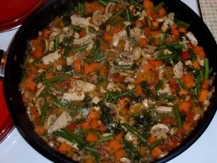 Fleisch-Gemüse-Pfanne mit Basmatireis - Rezept - Bild Nr. 5