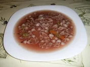 Krautsuppe mit Nudeleinlage - Rezept