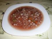 Krautsuppe mit Nudeleinlage - Rezept
