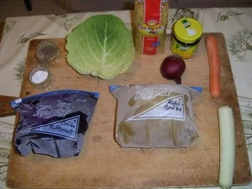 Krautsuppe mit Nudeleinlage - Rezept - Bild Nr. 2