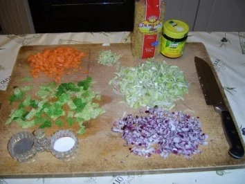 Krautsuppe mit Nudeleinlage - Rezept - Bild Nr. 3