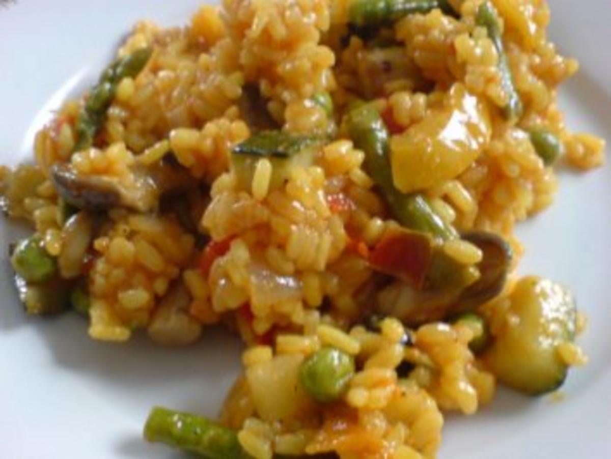 Reispfanne nach Andalusische Art - Rezept