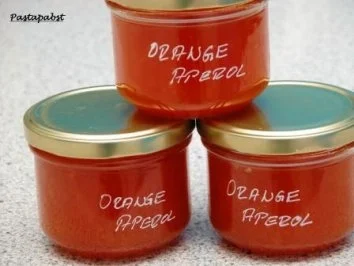 Rezept: Konfitüre - Orange mit Aperol Konfitüre - Orange mit Aperol - Rezept