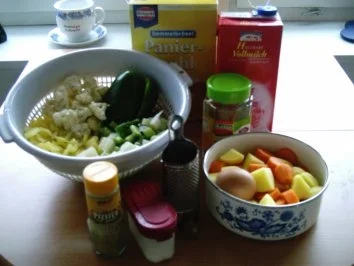 Rezept: Auflauf: Gemüsekuchen Bild Nr. 2 Auflauf: Gemüsekuchen - Rezept - Bild Nr. 2