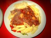 herzhafte Hackfleischsoße - Rezept