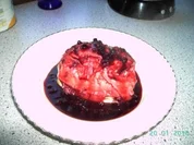 Hefeklöße mit Blaubeeren - Rezept