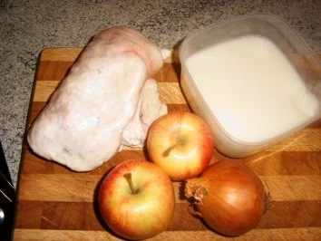 Rezept: Apfel-Zwiebel-Scmalz mit Gänsefett Bild Nr. 2 Apfel-Zwiebel-Scmalz mit Gänsefett - Rezept - Bild Nr. 2