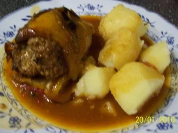 Aus dem Backofen - gefüllte Paprikaschote  ♥ ♥ ♥ - Rezept