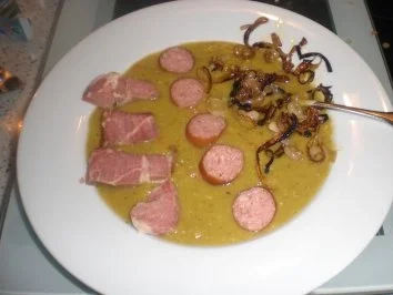 Rezept: Dicke Erbsen Dicke Erbsen - Rezept