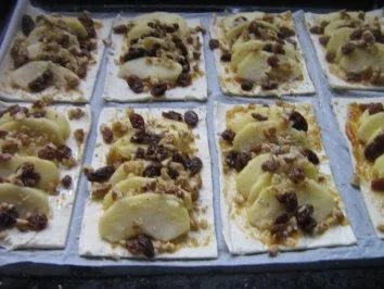 Apfel-Blätterteig-Schnitten - Rezept - Bild Nr. 2