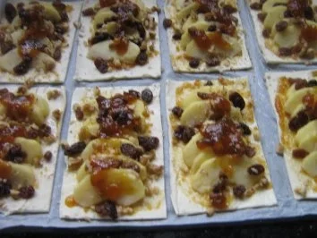 Apfel-Blätterteig-Schnitten - Rezept - Bild Nr. 3