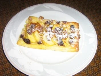 Apfel-Blätterteig-Schnitten - Rezept