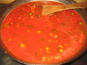 Rezept: Fleisch: Kräuter-Tomaten-Kotelett, überbacken! Bild Nr. 6 Fleisch: Kräuter-Tomaten-Kotelett, überbacken! - Rezept - Bild Nr. 6