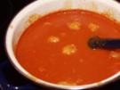 Tomatensuppe mit Käseklößchen - Rezept