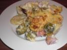 Rosenkohl-Kartoffel-Kasseler-Auflauf - Rezept
