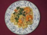 Spaghettini mit Garnelen, Artischockenherzen und grünem Pfeffer - Rezept